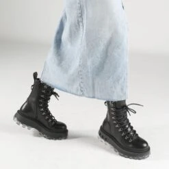 Buffalo Mono Lace Up Hike Mid Warm -Outlet BUFFALO Store 2228253 P2